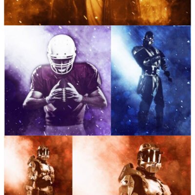 Warrior Photoshop Action