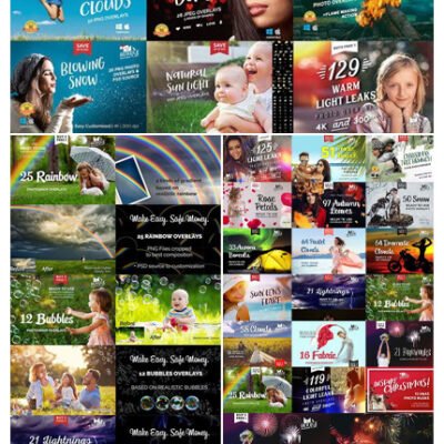 1000 Photo Overlays Pack