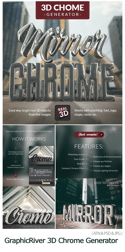 3d.chrome.generator 3D Chrome Generator