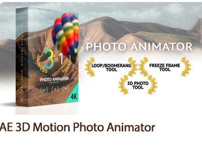3D Motion Photo Animator For After Effect