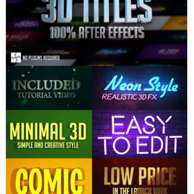 3D Titles