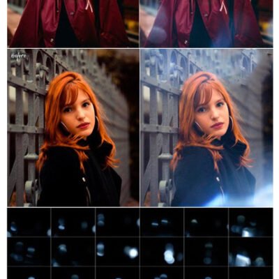 60 Flare Pack Lights Photo Overlays