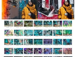 60 Graffity Grunge Walls Overlays