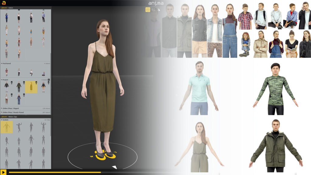 AXYZ People 3D Models And Motion Capture Data | visualstorms