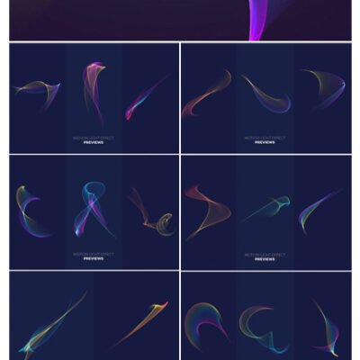 Abstract Motion Light Effects Pack