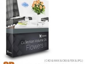 CGAxis Models Volume 26 Flowers II