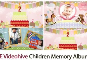 Children Memory Album And Birthday Invitation