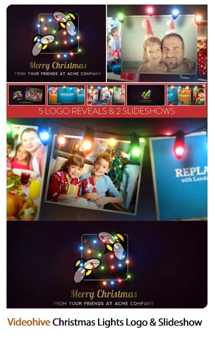 christmas.lights.logo.and.slideshow Christmas Lights Logo And Slideshow