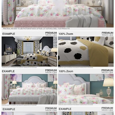 CM Bedding Mockup Set