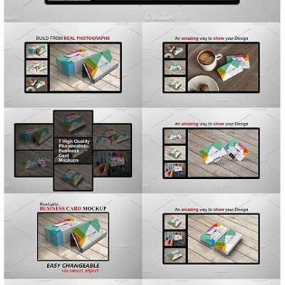 CM Business Card Mockups