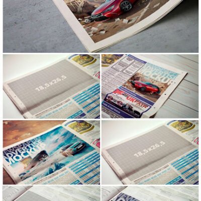 CM Newspaper Advertise Mockup