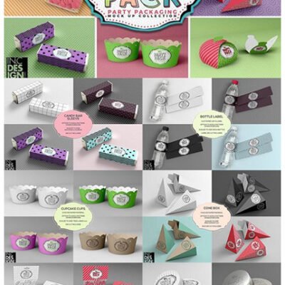 CM Party Packaging MockUps