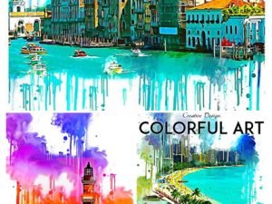 Colorful Art Photoshop Action