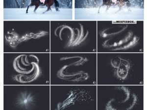 CreativeMarket Snow Magic Overlays