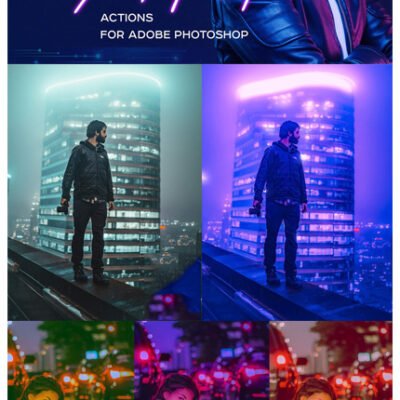 Cyberpunk Actions For Photoshop