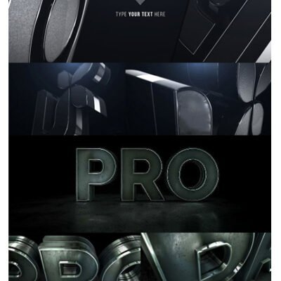 Darkness And Plastic Logo Reveal