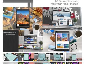 Devices Mock-up Kit In Environment