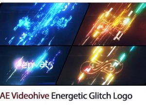 Energetic Glitch Impact Logo