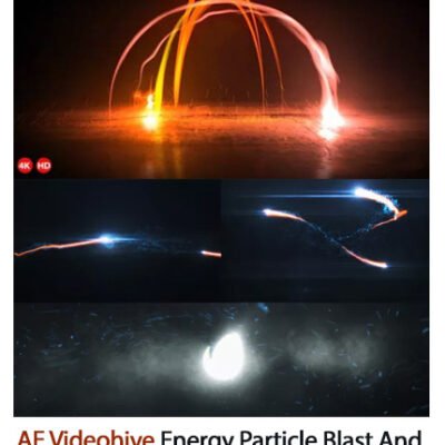 Energy Particle Blast And Light Logo Reveal