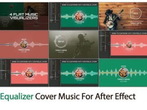 Equalizer Cover Music For After Effect