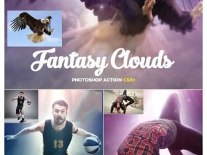 Fantasy Clouds Photoshop Action