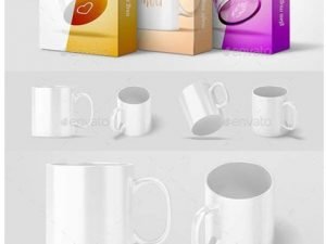 GraphicRiver Mug Animated Mockups Bundle