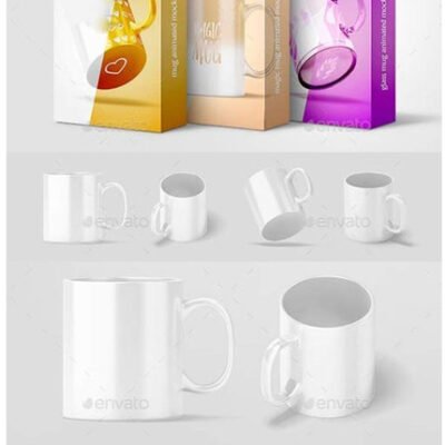 GraphicRiver Mug Animated Mockups Bundle