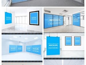 GraphicRiver Offices Posters Billboards Mockups