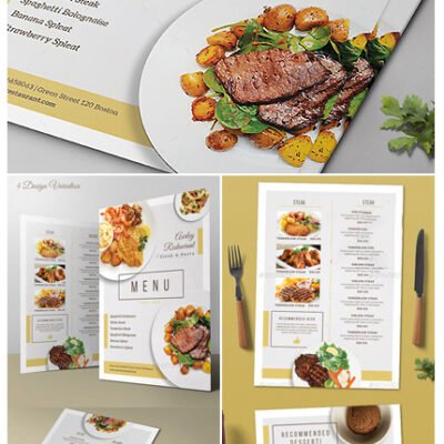 GraphicRiver Simple Restaurant Menu
