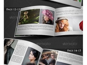 Stylish Photography Portfolio A4 Brochure