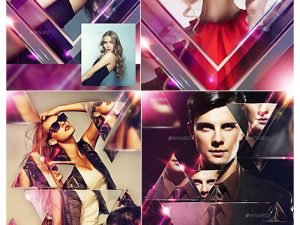 GraphicRiver Triangle And Mirror Photo Template