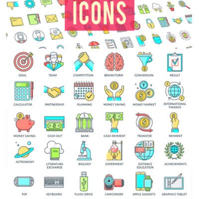 Icons Pack 390 Animated Icons