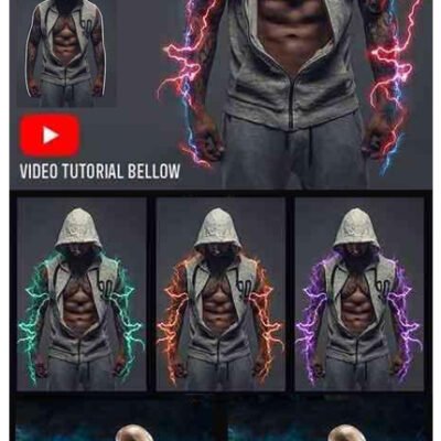 Lightning Power Photoshop Action