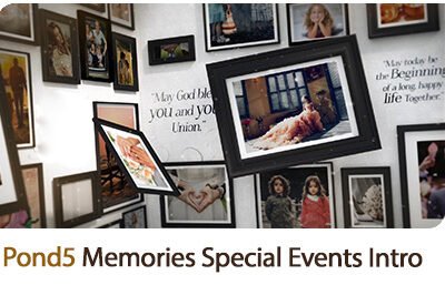pond5 our great memories special events intro