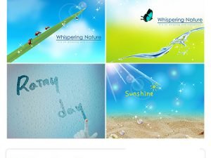 psd templates nature