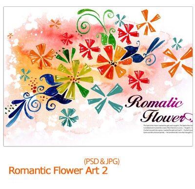 Romantic Flower Art 2