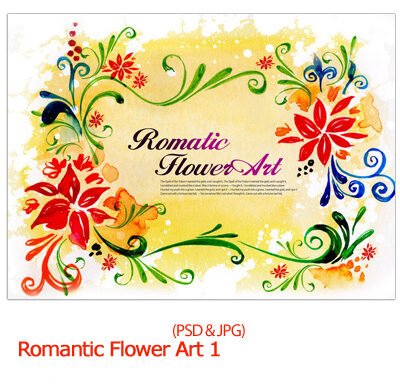 Romantic Flower Art 1