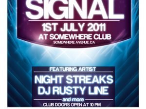 Signal Final Flyer Template