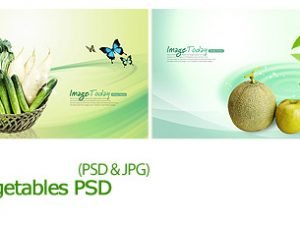 Vegetables PSD