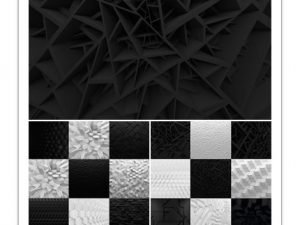 Abstract Squares Backdrop