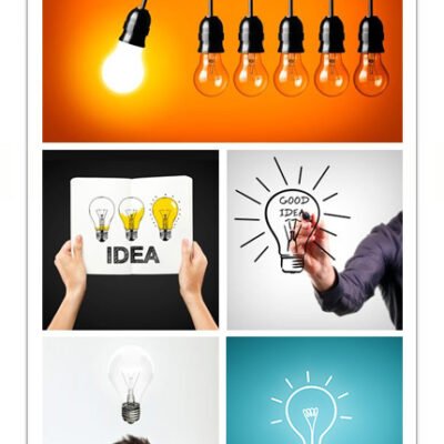 Amazing ShutterStock Light Bulbs And Creative Ideas