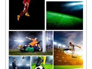 Amazing Shutterstock Soccer Football Players