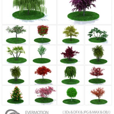 Archmodels Vol 31. 65 Professional Highly Detailed Objects Of Very Realistic Garden Plants