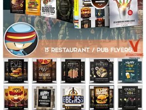 Black Friday Restaurant Pub Flyer Bundle