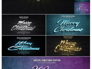 Christmas Text Effects