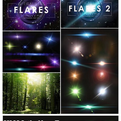 CM 20 Optical Lens Flares Pack