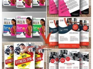 CM 22 Fitness Flyers Bundle