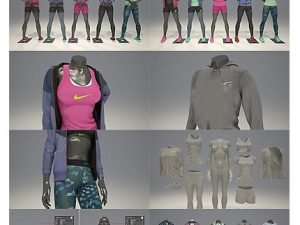 CM Female Mannequin Nike Pack 1