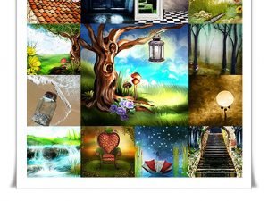 Collection of childrens backgrounds