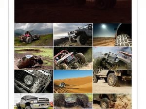 Collection Of SUV Jeep Mud Off Road Rally Raid